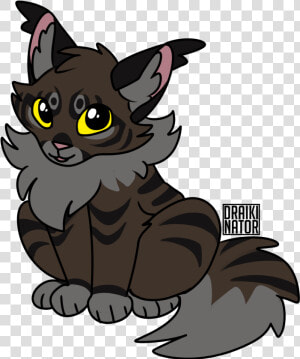 Draikinator Warrior Cats Designs   Cartoon  HD Png Download