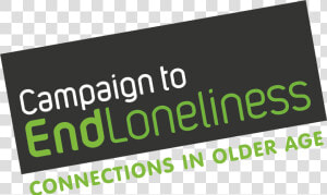 Campaign To End Loneliness  HD Png Download