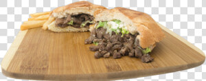 Torta De Asada Con Papas steak Torta With Fries   Cecina  HD Png Download