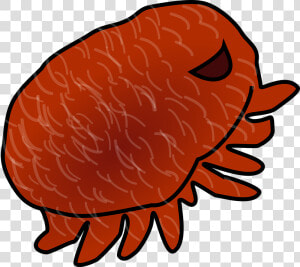 Parasite  Louse  Red   Varroa Mite Clip Art  HD Png Download