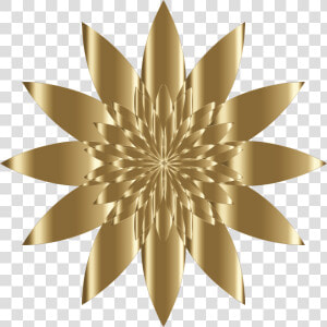 This Free Icons Png Design Of Chromatic Flower 5 No   Golden Flower No Background  Transparent Png