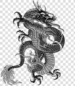  tattoo  irezumi  dragon  dragonballz  yakuza  ninja   Chinese Dragon Tattoo Transparent  HD Png Download