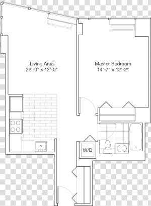 Residence L  Floors 37 47   Floor Plan  HD Png Download