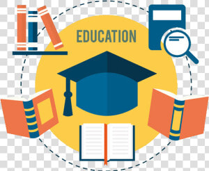 Education Industry   Education Vector  HD Png Download