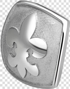 Square White Fleur De Lis Head  Preziose  Sevenfifty    Ring  HD Png Download