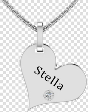 Solid Sterling Silver Engraved Heart Shaped Necklace   Locket  HD Png Download