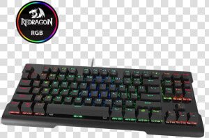 Redragon K561 Visnu Mechanical Gaming Keyboard  Anti ghosting   Red Square Old School  HD Png Download