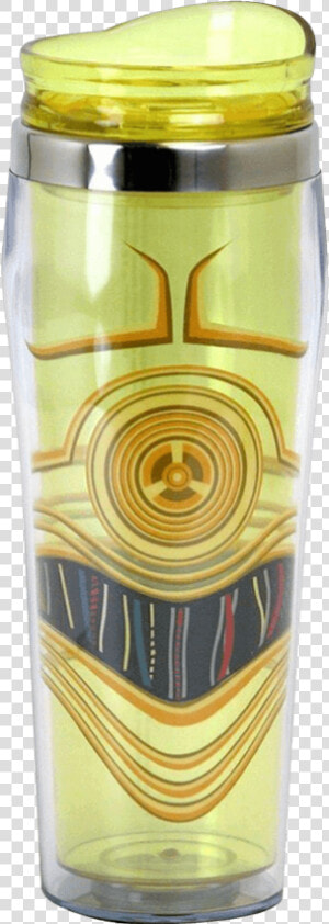 Star Wars C 3po Plastic Travel Mug   Pint Glass  HD Png Download