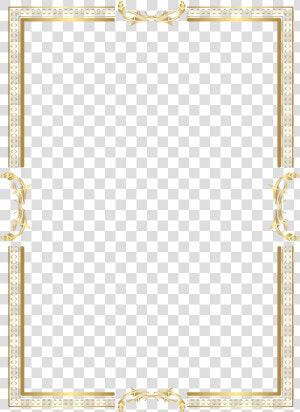 Transparent Gold Border   Png Download   Transparent Background Gold Border  Png Download