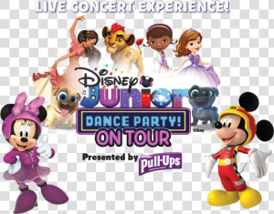 Disney Junior Dance Party Tour   Disney Junior Dance Party On Tour 2018  HD Png Download