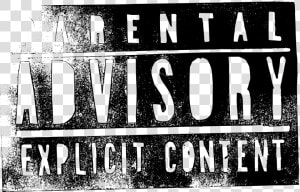 Parental Advisory Explıcıt Content Png  Transparent Png