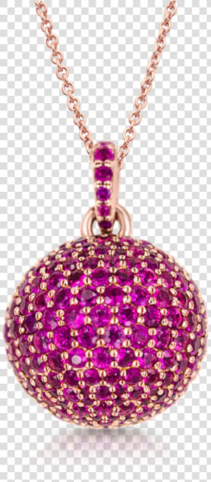 Sphere Pendant With Rubies   Png Download   Locket  Transparent Png