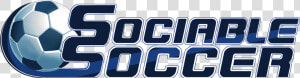 Sociable Soccer Logo  HD Png Download