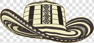 For Free Download On Mbtskoudsalg Hat   Sombrero Vueltiao Vector  HD Png Download