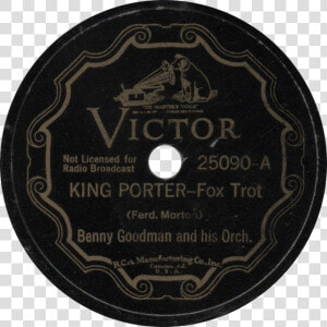 Benny Goodman King Porter Stomp 1935 Record  HD Png Download