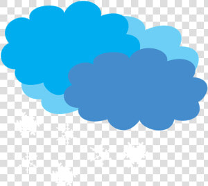 Cloudy weather Forecast snow snow Shower clouds blue   Clouds Clipart Gif  HD Png Download