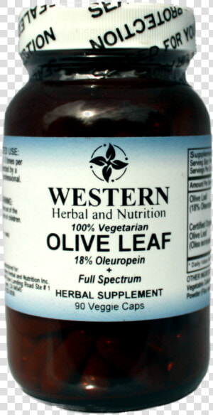 Olive Leaf Full Spectrum Herbal Supplement From Western  HD Png Download