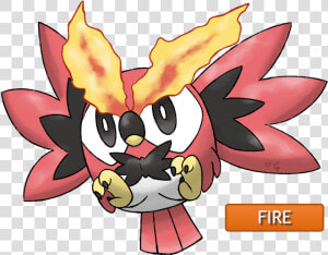 Transparent Rowlet Png   Fire Type Rowlet  Png Download