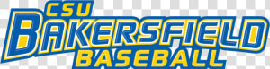 Csub Baseball Logo   Cal State Bakersfield Baseball Logo  HD Png Download