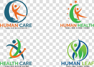 Abstract Human Health Care Logo Set   Human Health Care Logo  HD Png Download