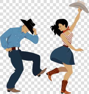 Line Dance Royalty free   Line Dancing Clip Art  HD Png Download