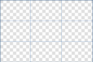 Viewfinder Grid   Rule Of 3 Grid  HD Png Download