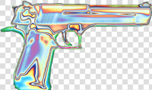 Transparent Rifles Clipart   Gun Vaporwave Png  Png Download