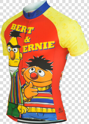 Bert Men S Sesame Street Cycling Jersey   Cartoon  HD Png Download