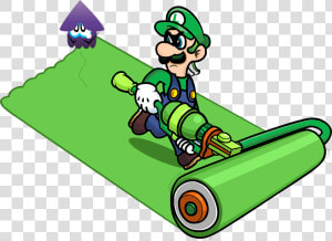 Mario Mario Luigi Green Clip Art Product   Luigi Death Stare Splatoon  HD Png Download