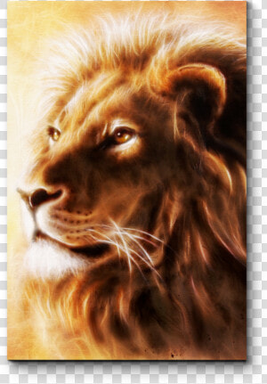 Lion Painting Airbrush Art Drawing   Airbrush Lion Art  HD Png Download