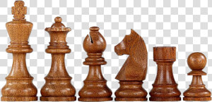 Sheesham Downhead German Staunton Chess Pieces   German Staunton Chessmen Golden Rosewood  HD Png Download