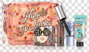 Benefit Hippie Go Lucky Makeup Set   Png Download   Benefit Cosmetics Hippie Go Lucky Mascara  amp  Face  Transparent Png