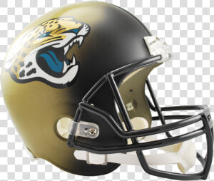 Jacksonville Jaguars Vsr4 Replica Helmet   Jaguars Football Helmet  HD Png Download