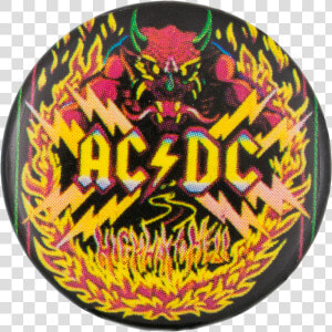 Ac dc Highway To Hell Music Button Museum   Artwork Ac Dc Highway To Hell  HD Png Download