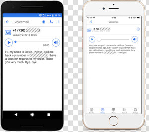 Visual Voicemail   Iphone  HD Png Download