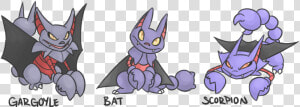 Gligar Variations  HD Png Download