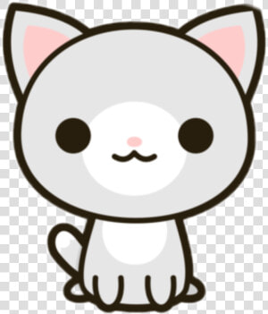 Pin By Vanessa Leung On Kawaii In 2019   Gato Kawaii Para Dibujar  HD Png Download