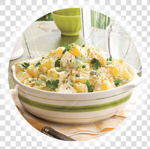 Ensalada De Papas Navideña   Png Download   Picnic Potato Salad  Transparent Png