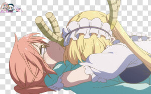 Tohru And Kobayashi Fanart  HD Png Download