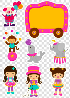 Circo Topo De Bolo Png   Animales De Circo Para Imprimir  Transparent Png