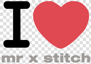 Advertise With Mr X Stitch   Heart  HD Png Download