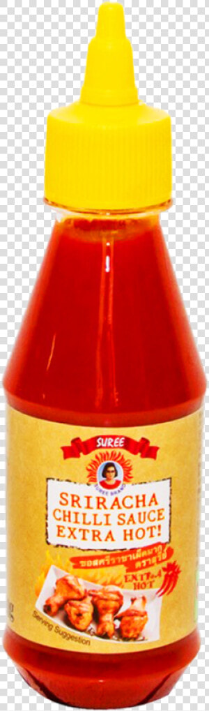 Suree Sauce Sriracha Chili Extra Hot 200 Ml   ซอส พริก พัน ท้าย นรสิงห์  HD Png Download