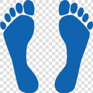 Right And Left Foot Prints  HD Png Download