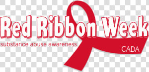 Twins Clipart Red Ribbon Week   Red Ribbon Week Font  HD Png Download