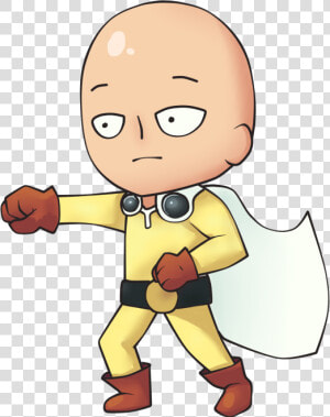 Transparent Saitama One Punch Man Png   One Punch Man Chibi  Png Download