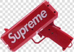 Supreme Money Gun Transparent  HD Png Download