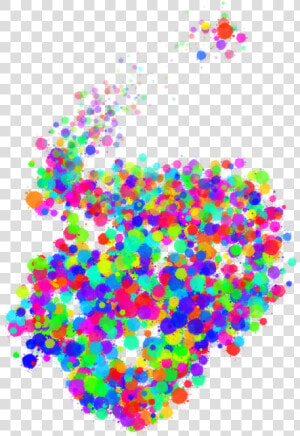  freetoedit  rainbow  colorful  watercolor  splotch   Illustration  HD Png Download