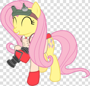 Fluttermedic  Fluttershy  Medic  Safe  Team Fortress   Mlp Fluttershy Medic  HD Png Download