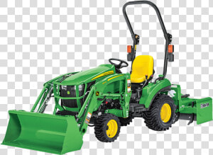 John Deere 1023e Kern   John Deere 1025r Tractor Loader  HD Png Download