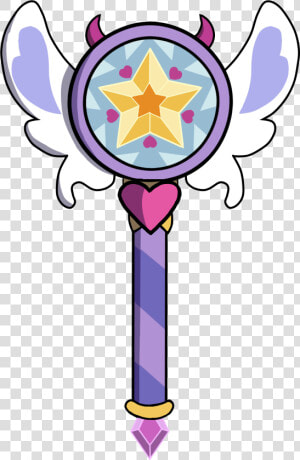 Star Butterfly  Starco  Star Wand  Glitter Force  Magic   Star Butterfly Wand  HD Png Download